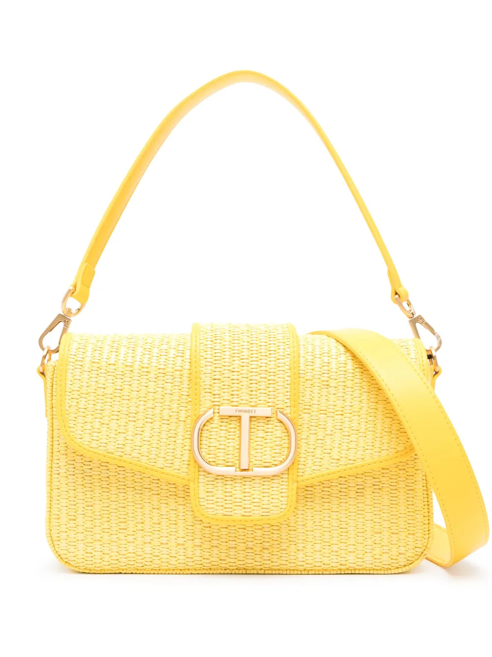 

Сумка через плечо Amie из рафии Twinset, желтый