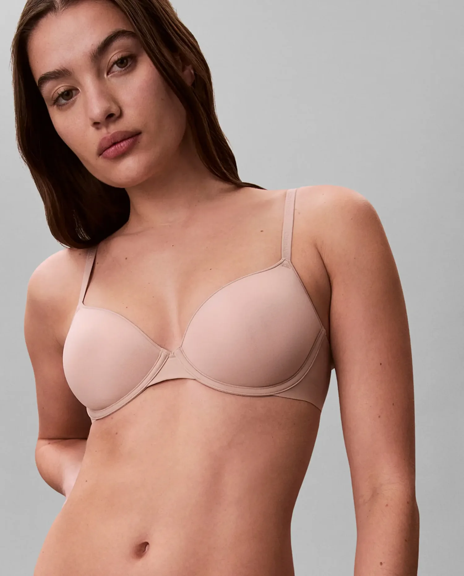 Бюстгальтер с предварительно сформированной чашкой PERFECTLY FIT ULTRALIGHT Calvin Klein, Natural