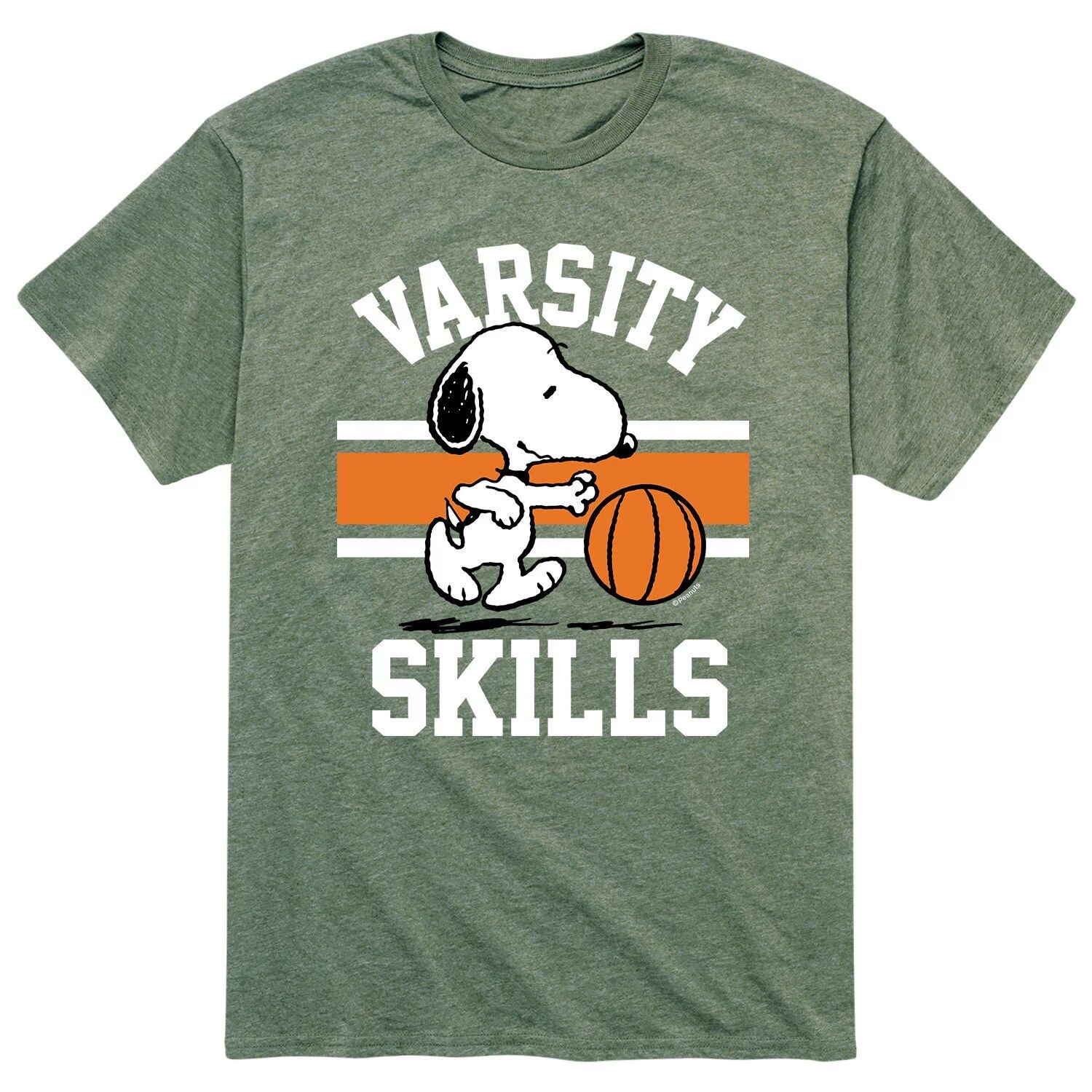 

Мужская футболка Varsity Skills цвета арахиса Licensed Character