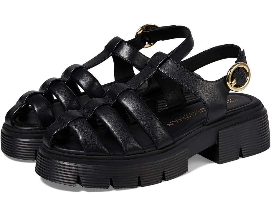 

Сандалии Stuart Weitzman Nolita Fisherman, черный