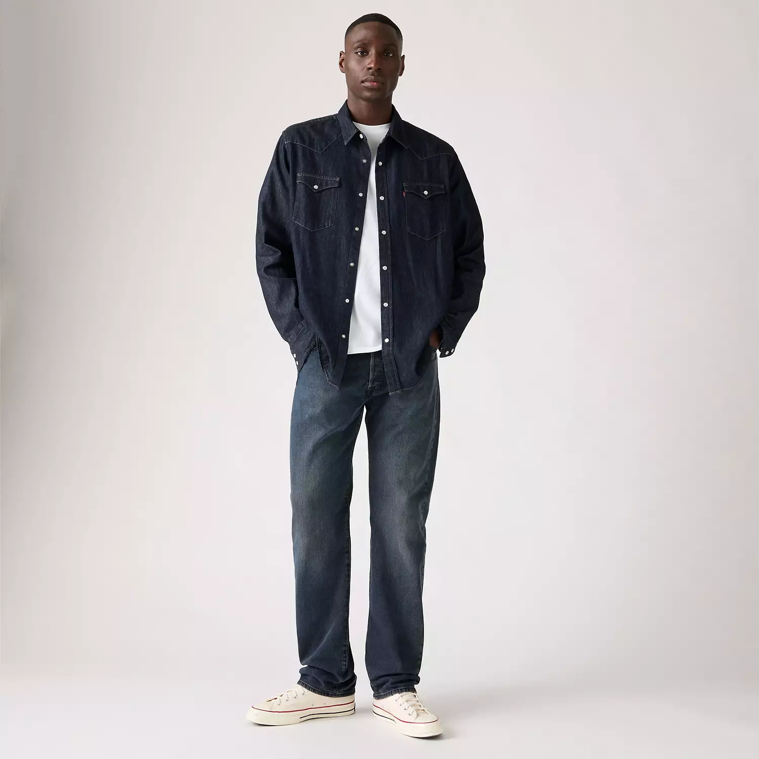 

501 мужские джинсы оригинального кроя Levi's, мультиколор