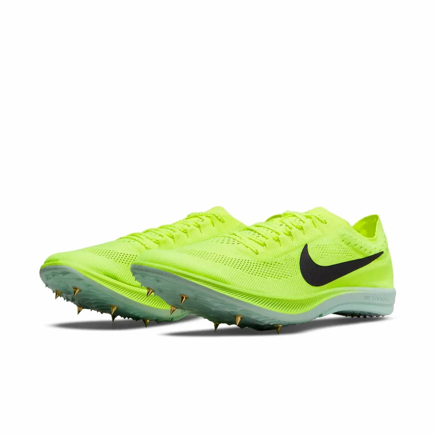 Nike Мужские кроссовки Zoomx Dragonfly Athletics Distance Spike Shoes в расцветке Volt/cave Purple-Mint Foam