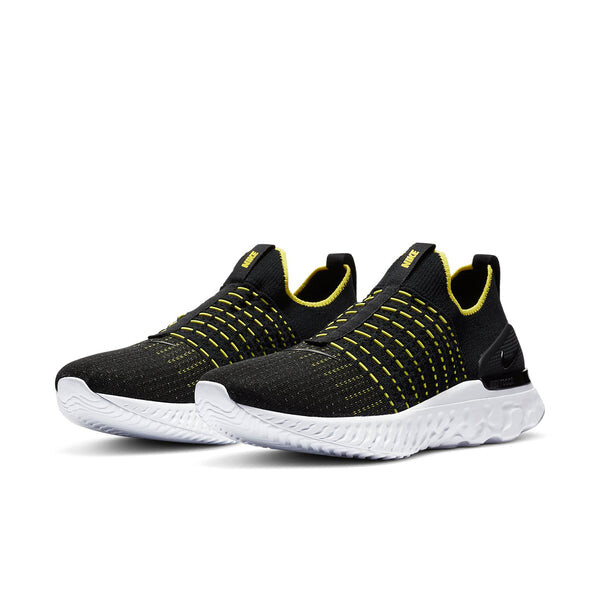 Кроссовки react phantom run flyknit 2 Nike, черный — фото 3