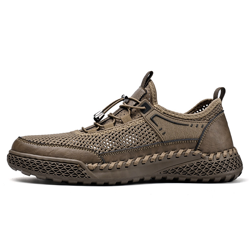 Туфли мужские Men"s Casual Men Low-Top Tomay, хаки — фото 2