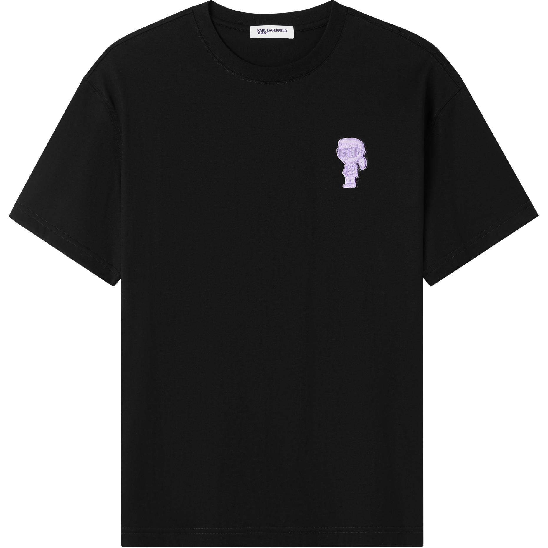 

KARL LAGERFELD / Karl Lagerfeld Jeans Футболка KARL LAGERFELD для мужчин, черная, Черный, KARL LAGERFELD / Karl Lagerfeld Jeans Футболка KARL LAGERFELD для мужчин, черная
