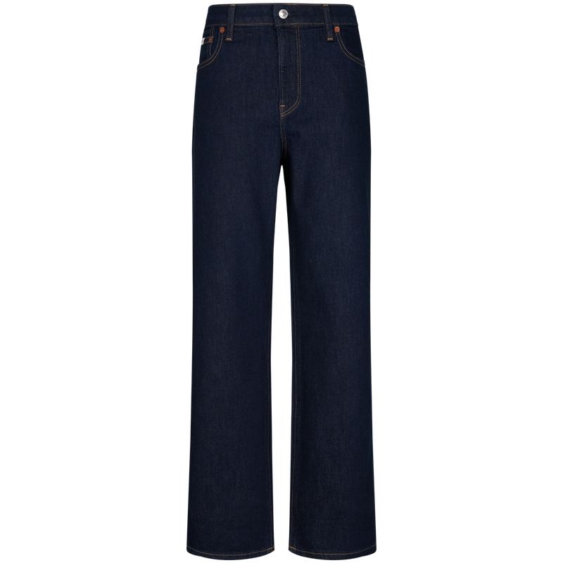 Calvin Klein Джинсы Women's N8D Denim Dark Blue Moderate Straight Fit