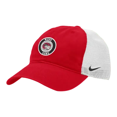 

Бейсболка Nike Winston-Salem Heritage86 College Trucker Hat, красный