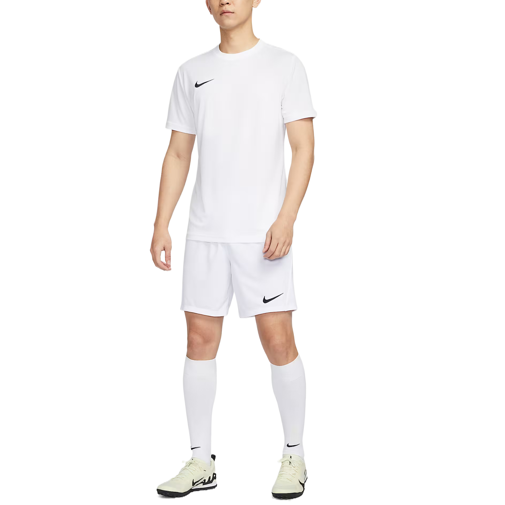 Nike Футболка Dri Fit SS25 мужская белая — фото 4