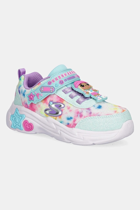 

Детские кроссовки SNUGGLE SNEAKS Skechers, бирюзовый