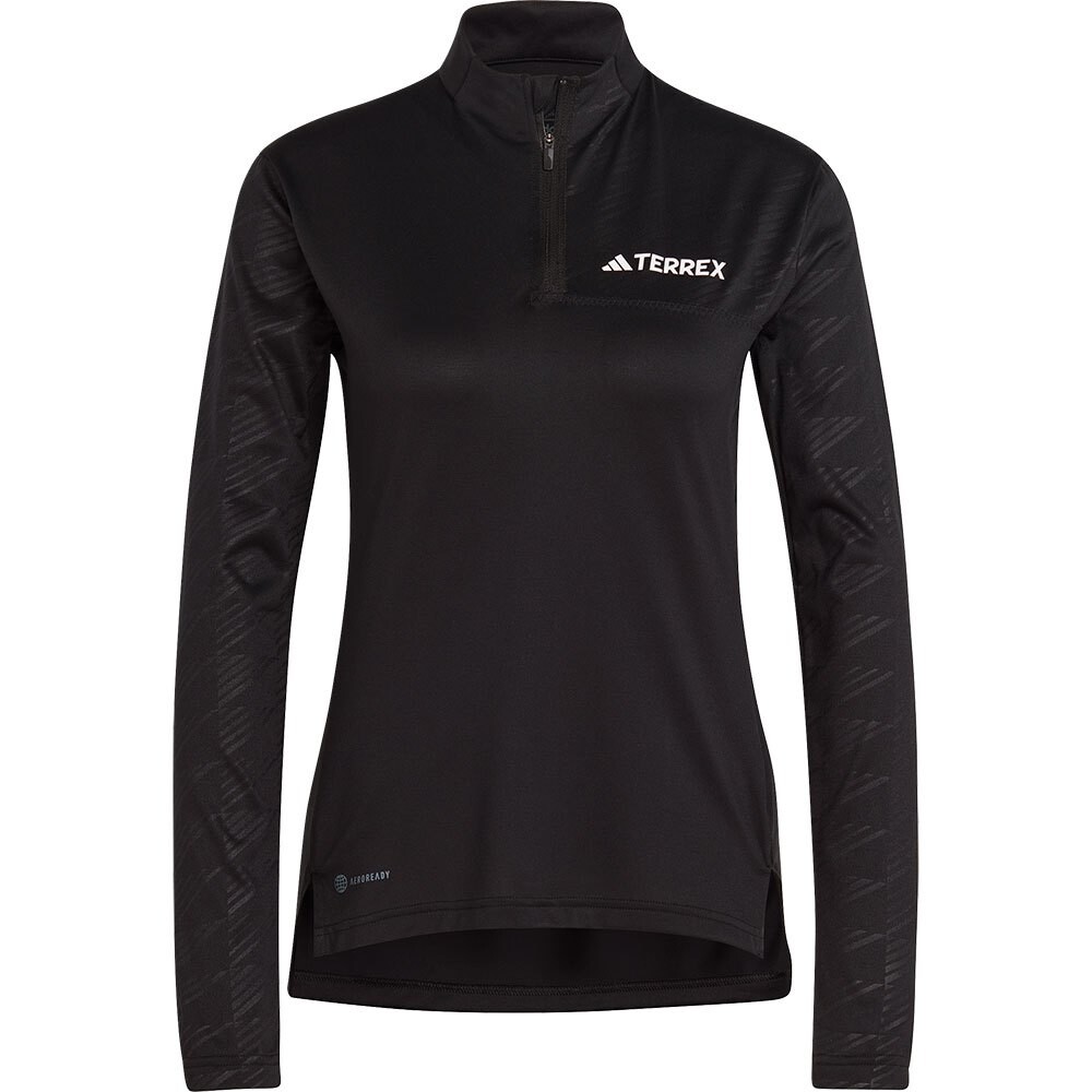 Футболка с длинным рукавом adidas Mt, черный — фото 3
