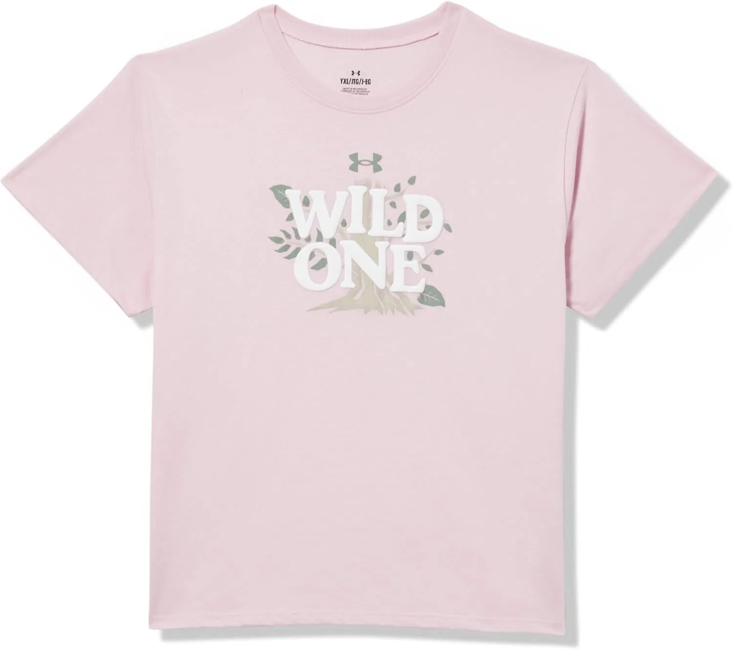 Футболка детская Outdoor Collection Under Armour, Prime Pink Wild
