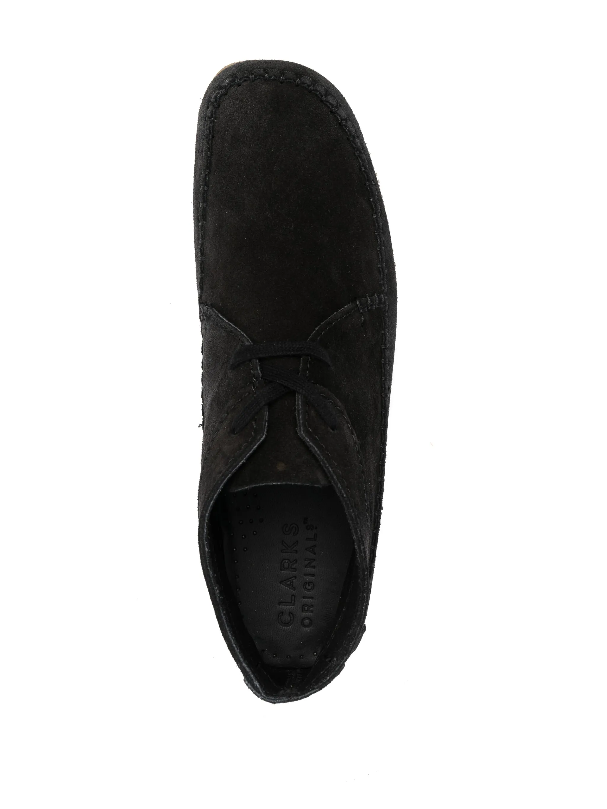Ботинки с декоративной строчкой Clarks Originals, черный — фото 4