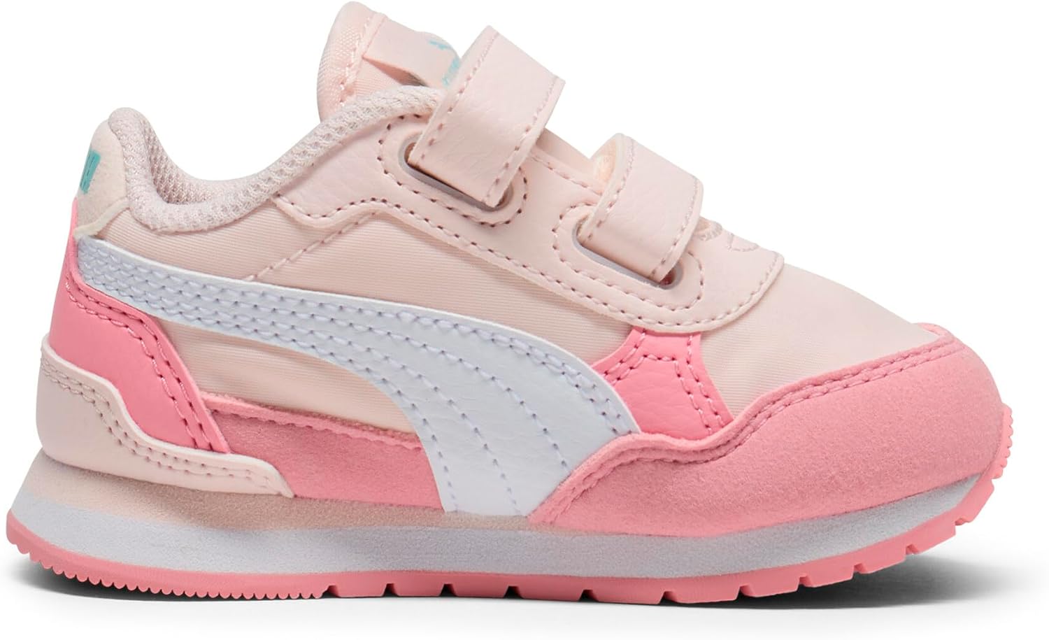 Кроссовки Puma St Runner унисекс-детские на липучке, белый — фото 4
