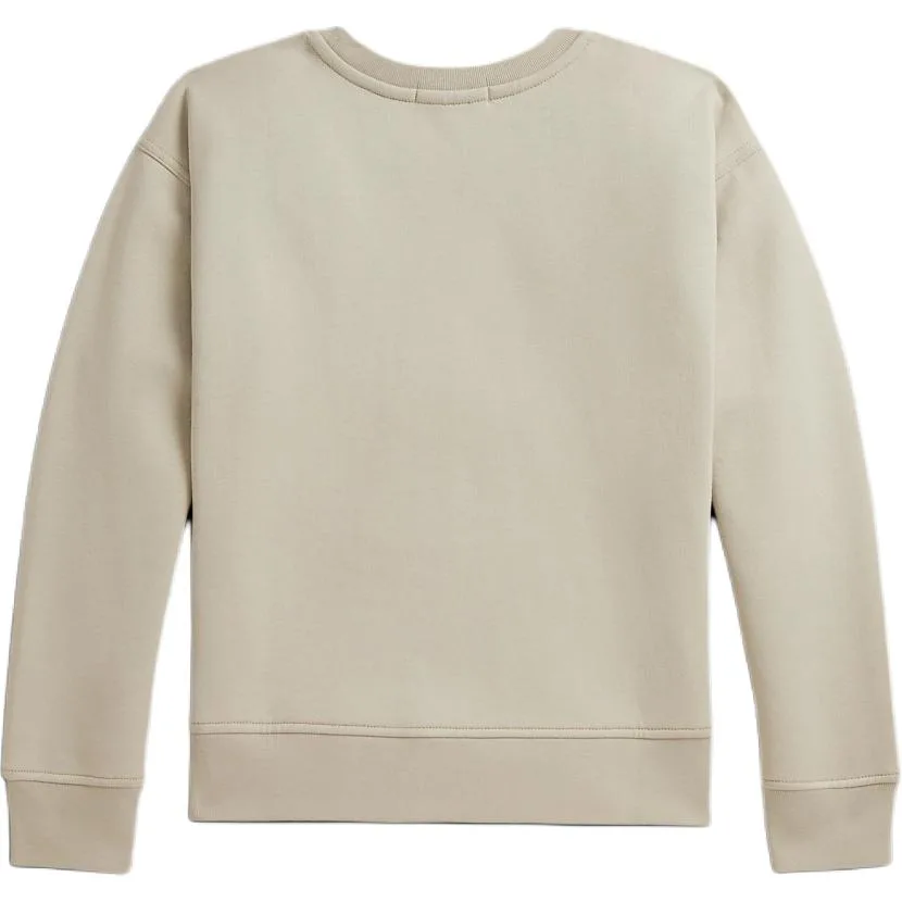 Polo Ralph Lauren Свитшот классический каменный цвет детский — фото 3