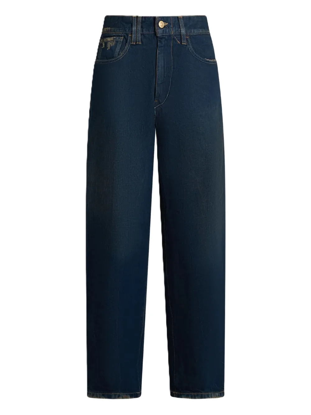 

Джинсы с эффектом потертости Cycle, синий