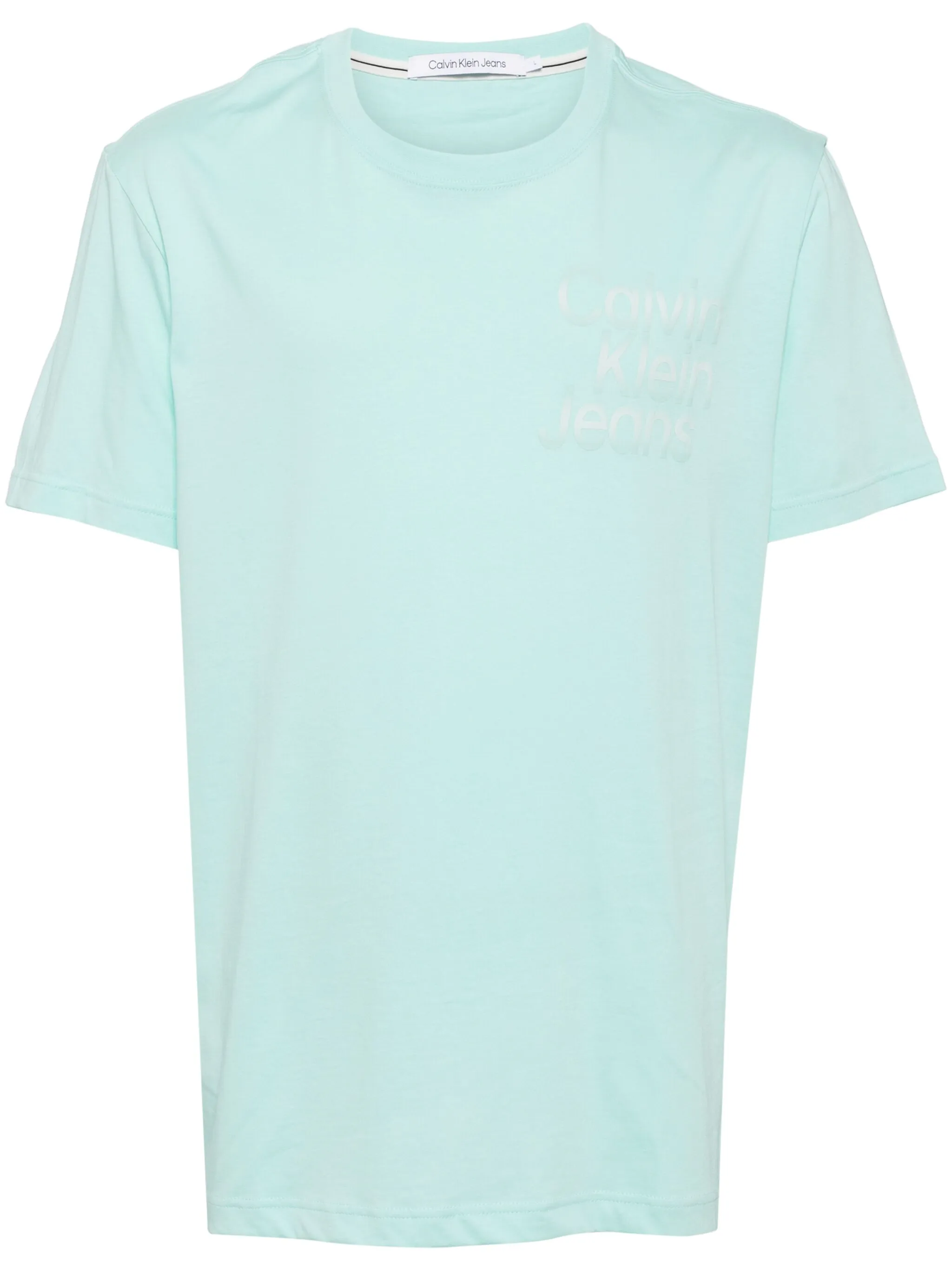 

Футболка с логотипом Calvin Klein, зеленый