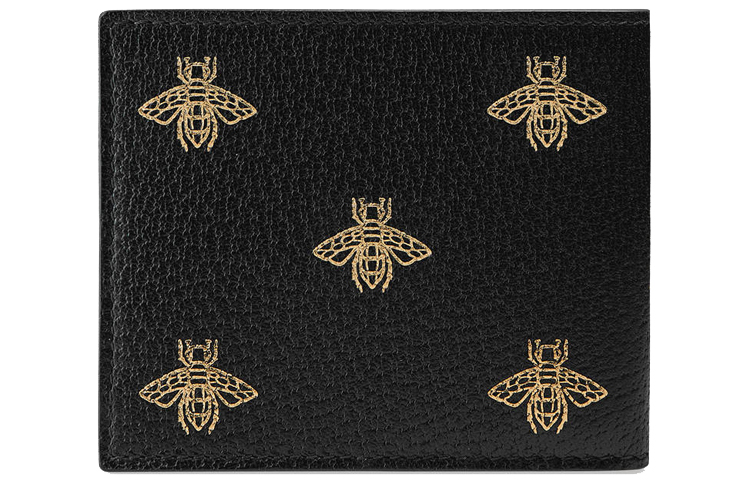 

Кожаный бумажник мужской черный GUCCI
