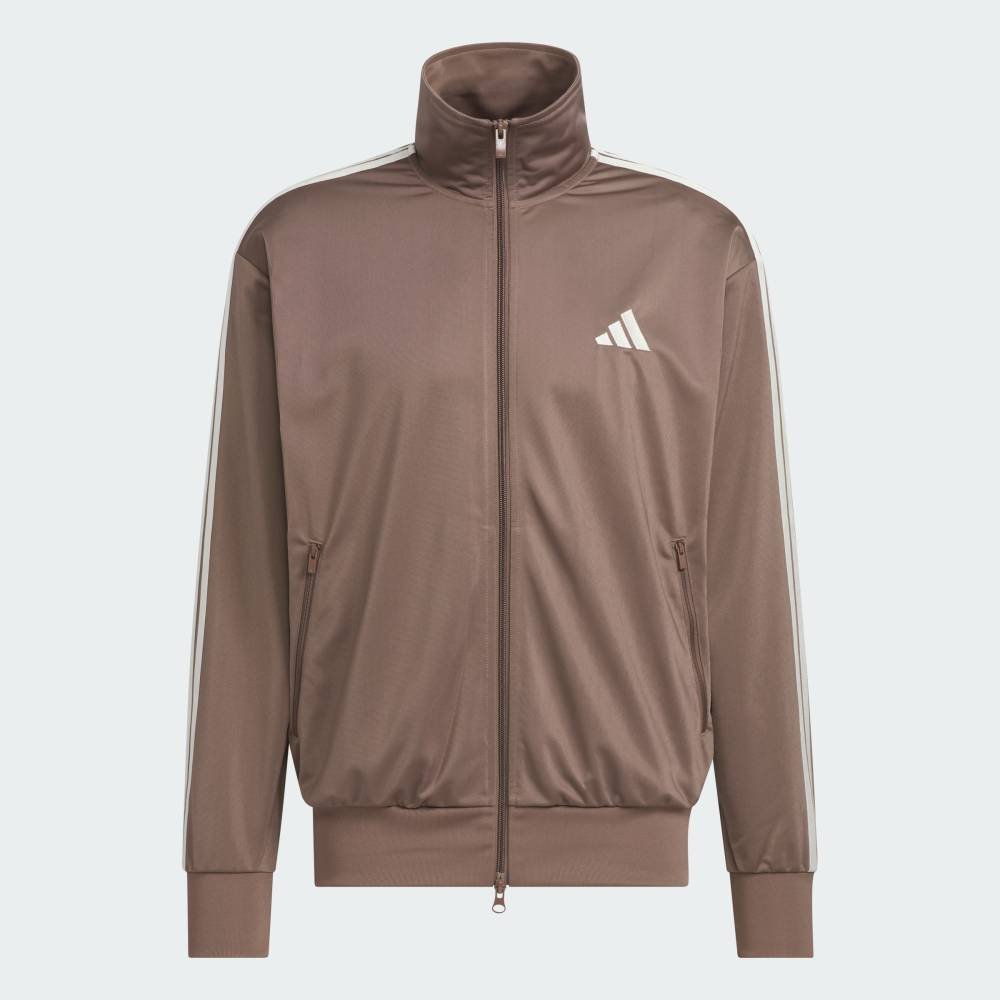 Легкая трикотажная спортивная футболка Adidas, brown — фото 4