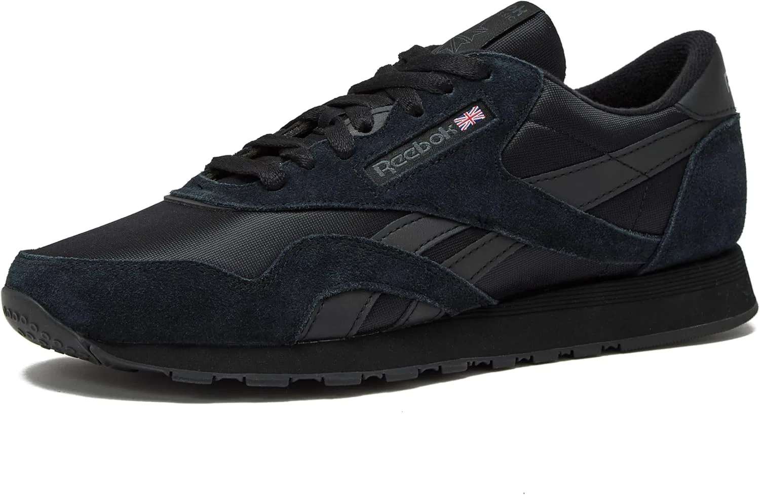 Мужские кроссовки Reebok Classic Nylon для тенниса, Core Black Pure Grey