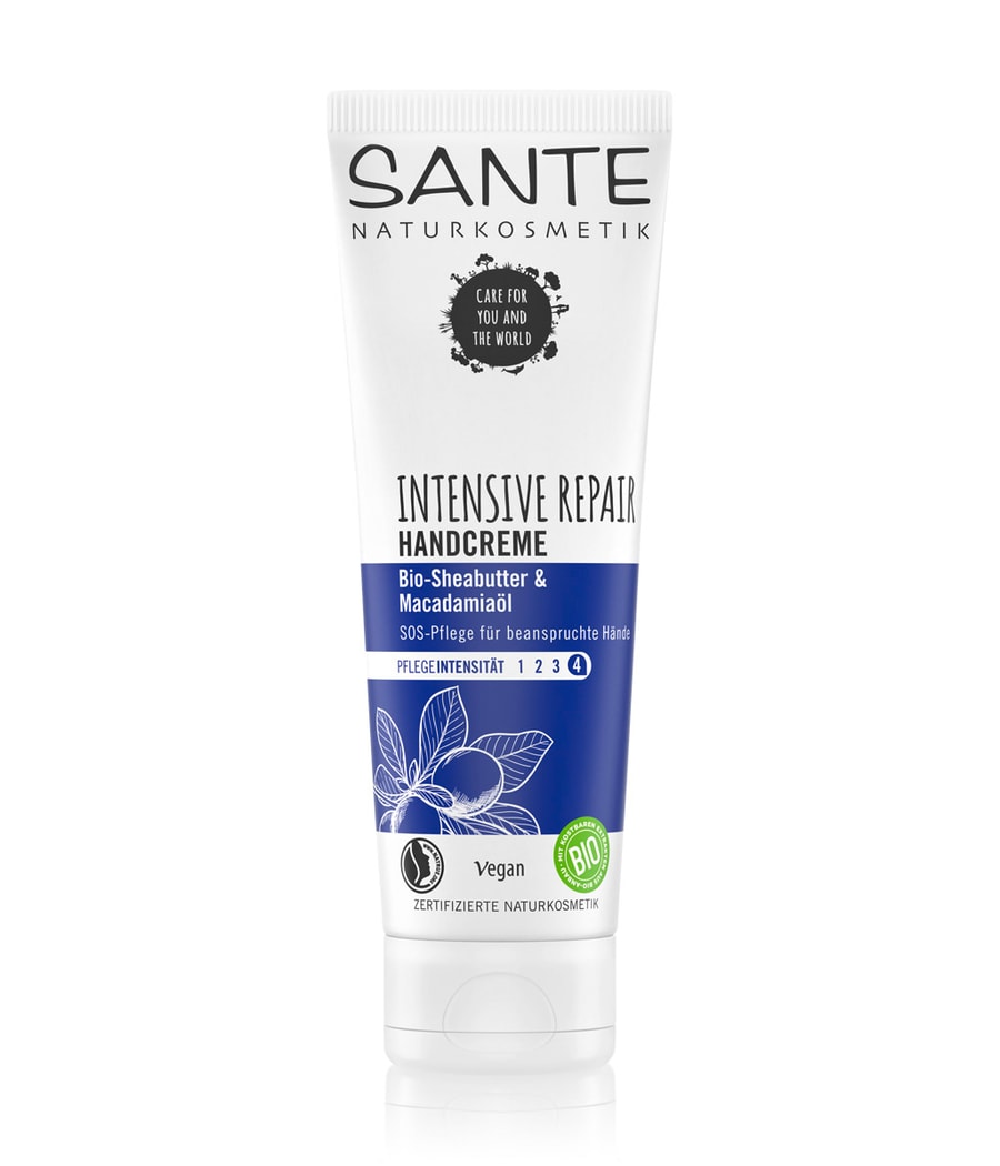 

Крем для рук Sante Bio-Sheabutter & Macadamianussöl Intensive Repair, 75 ml