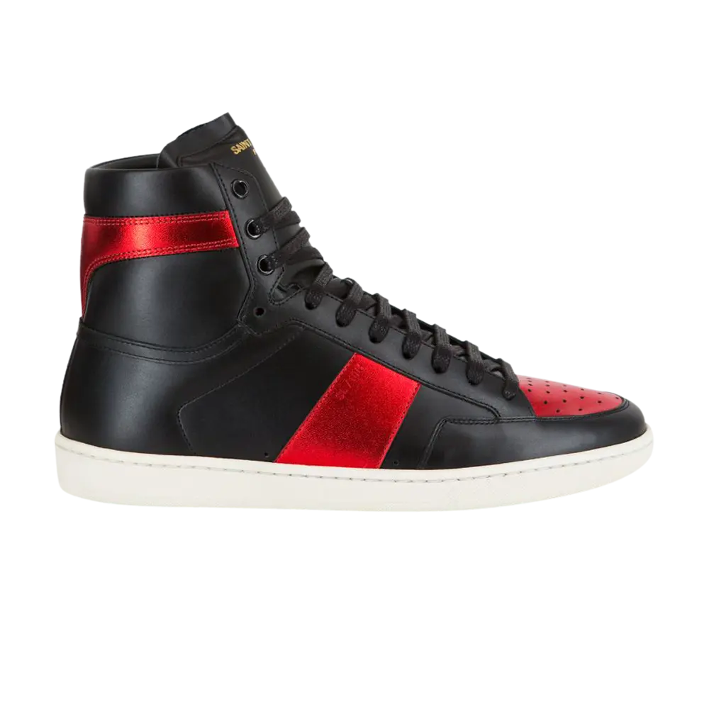 Высокие кроссовки Saint Laurent SL-10 High, черный