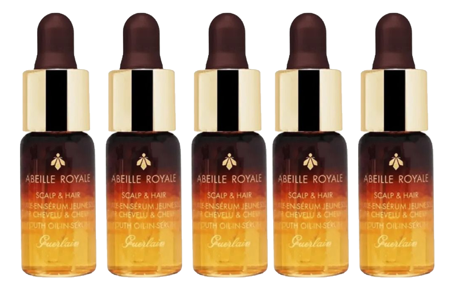 

Jiaolan набор пробников, Imperial Bee Head кондиционеры для кожи головы и волос для объема, пышности, гладкости и увлажнения 5 мл GUERLAIN