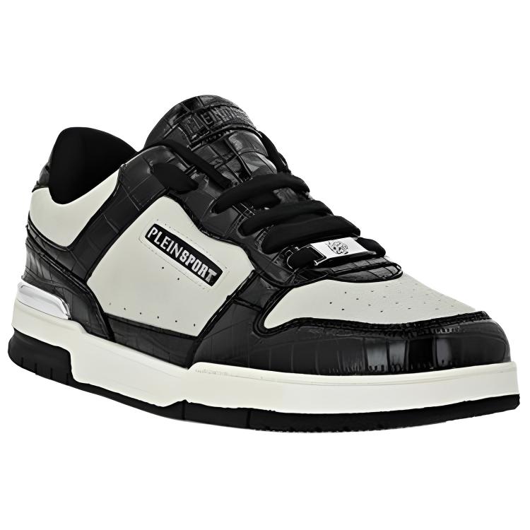 PLEIN SPORT Кроссовки для скейтбординга Viper Luxe Low top Unisex Black White — фото 4