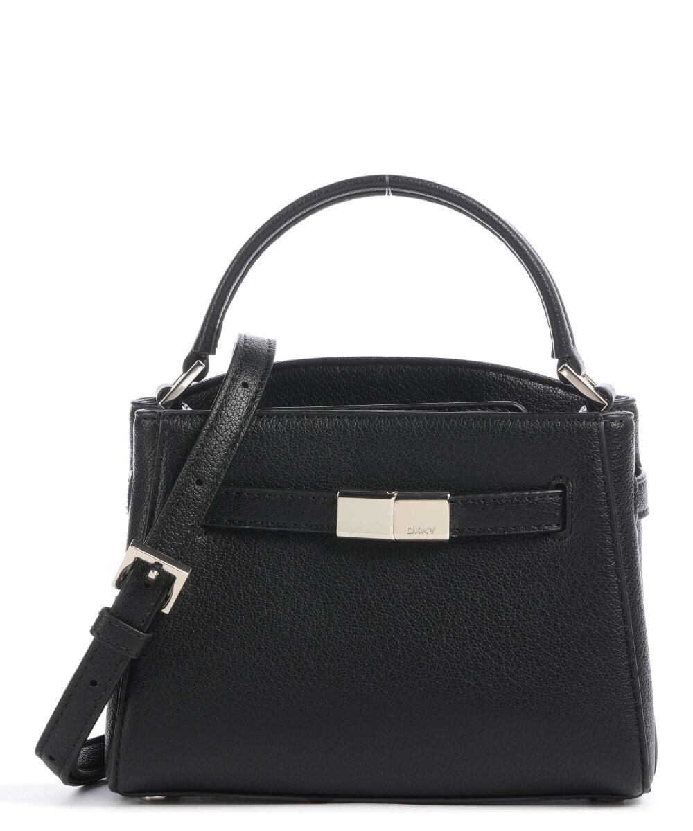 

Сумка через плечо Paxton из зерненой яловой кожи Dkny, черный