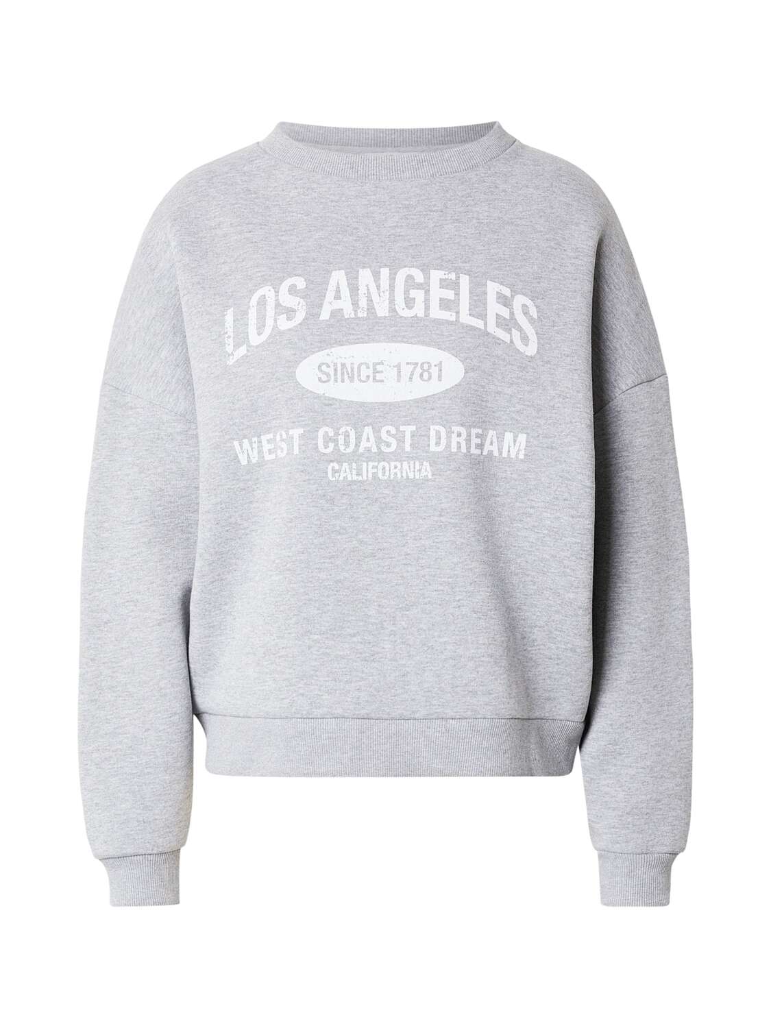 

ABOUT YOU Свитшот 'Alexis' в крапчатом сером