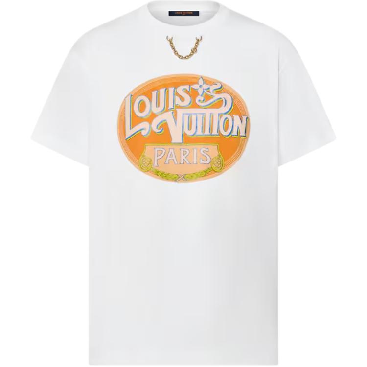 

Футболка Paris Travel Stamp LOUIS VUITTON, белый