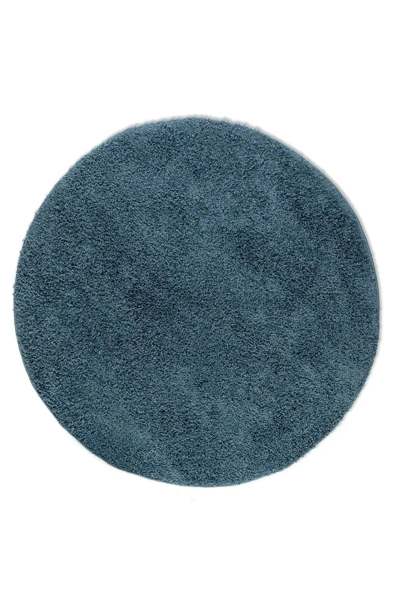

Freundin Home Collection лохматый ковер "Soft Twist", круглый, глубокий ворс, длинный ворс, лохматый, гостиная, столовая, спальня, прихожая Ø 140 см, цвет Petrol
