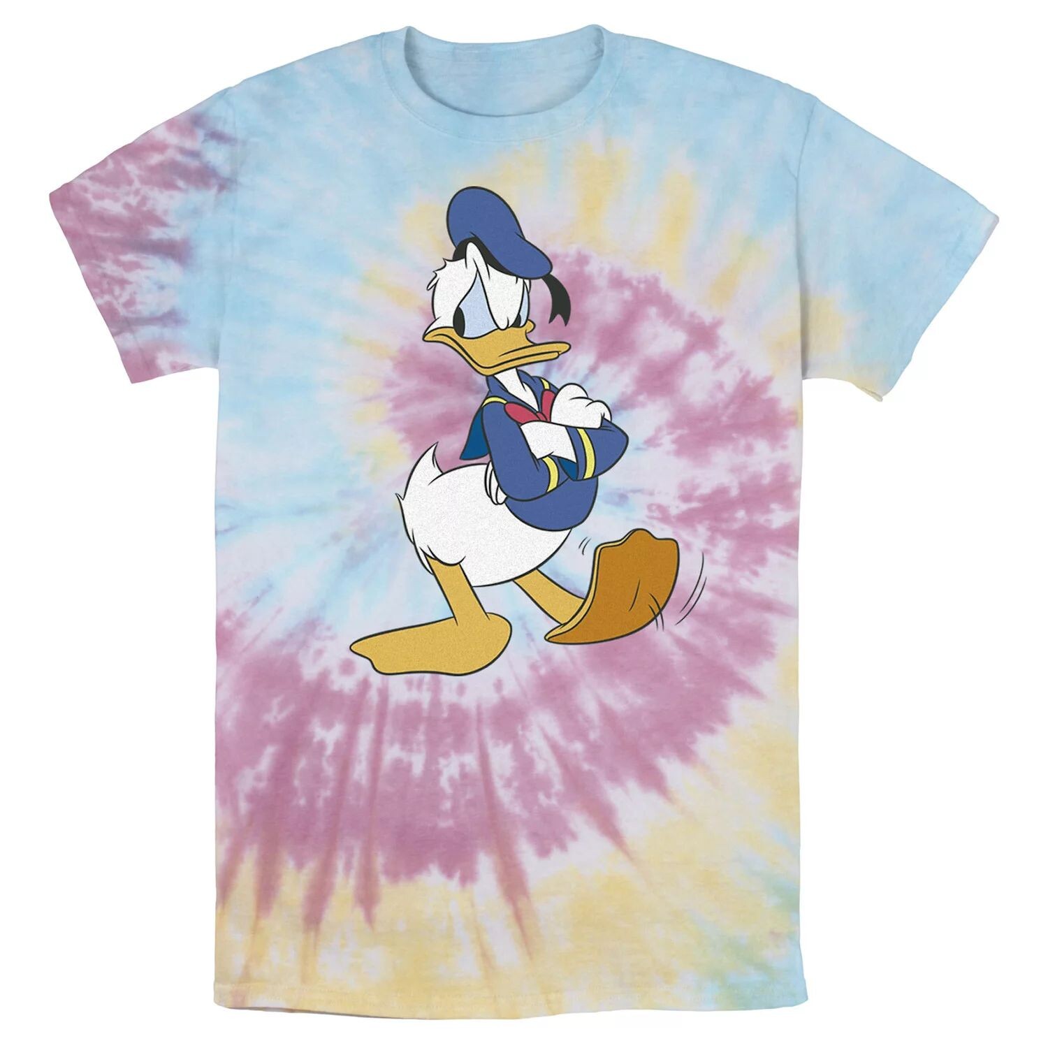 

Мужская футболка Disney Donald Duck в традиционной позе Licensed Character