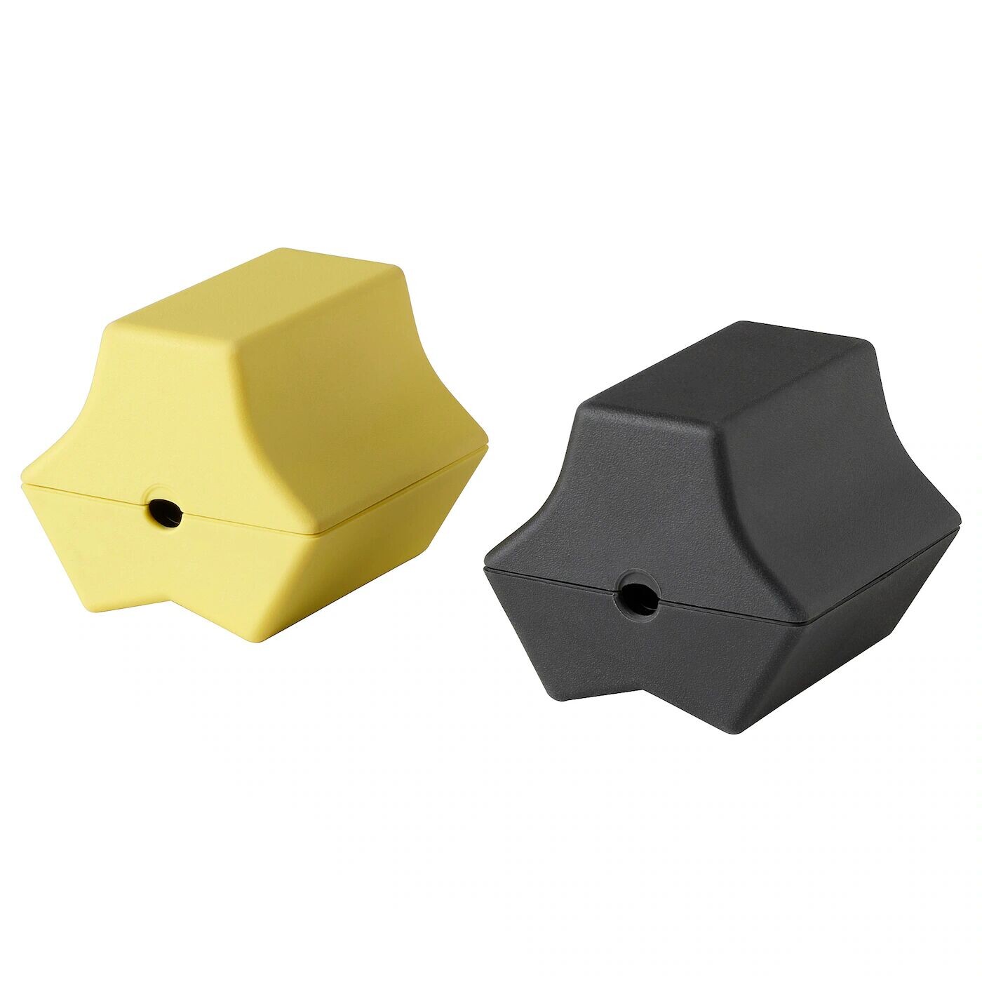 

USB-якорь, 2 шт., черный/желтый, HAVSKÅL IKEA