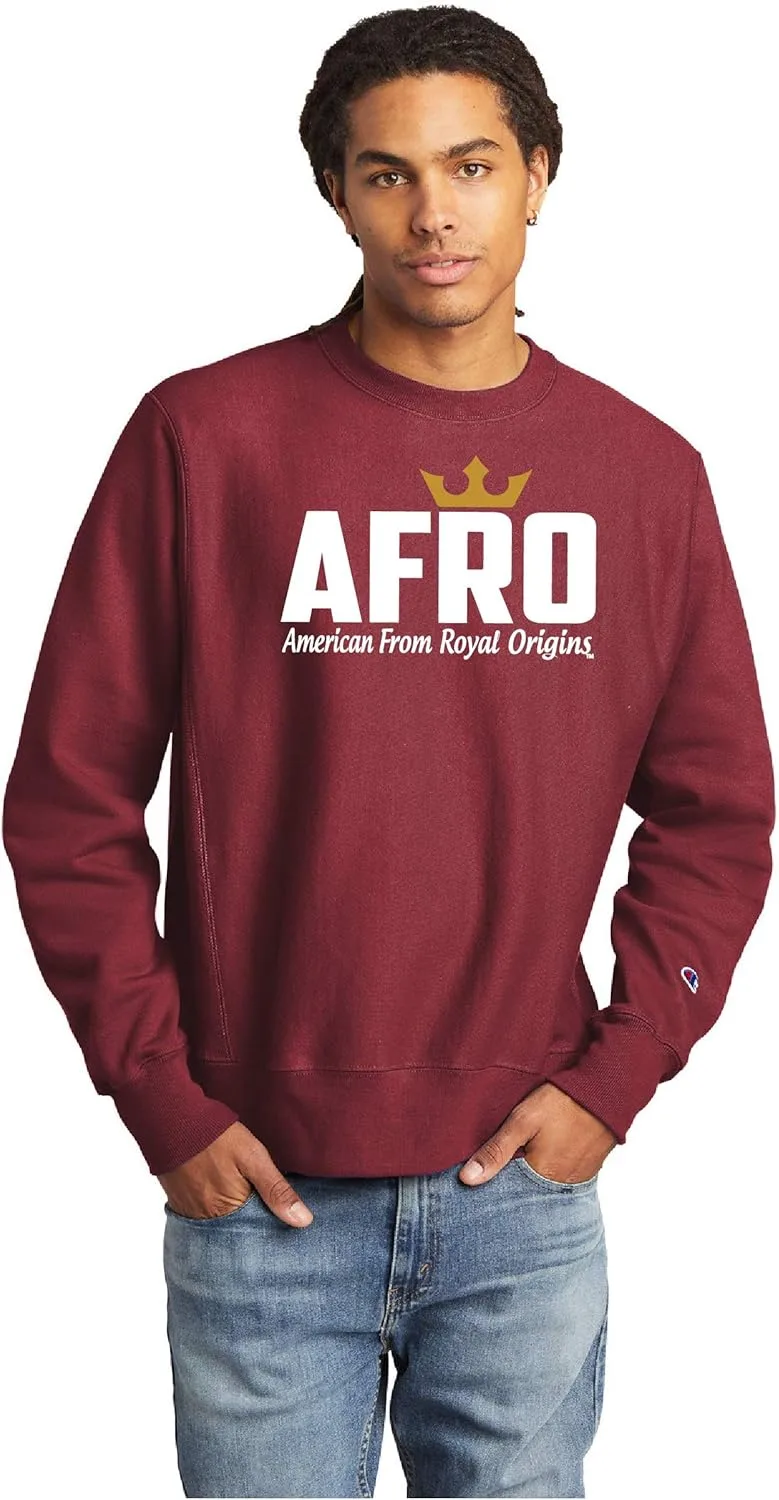 

Свитшот Champion Brand Crimson Crew AFRO American From Royal Origins