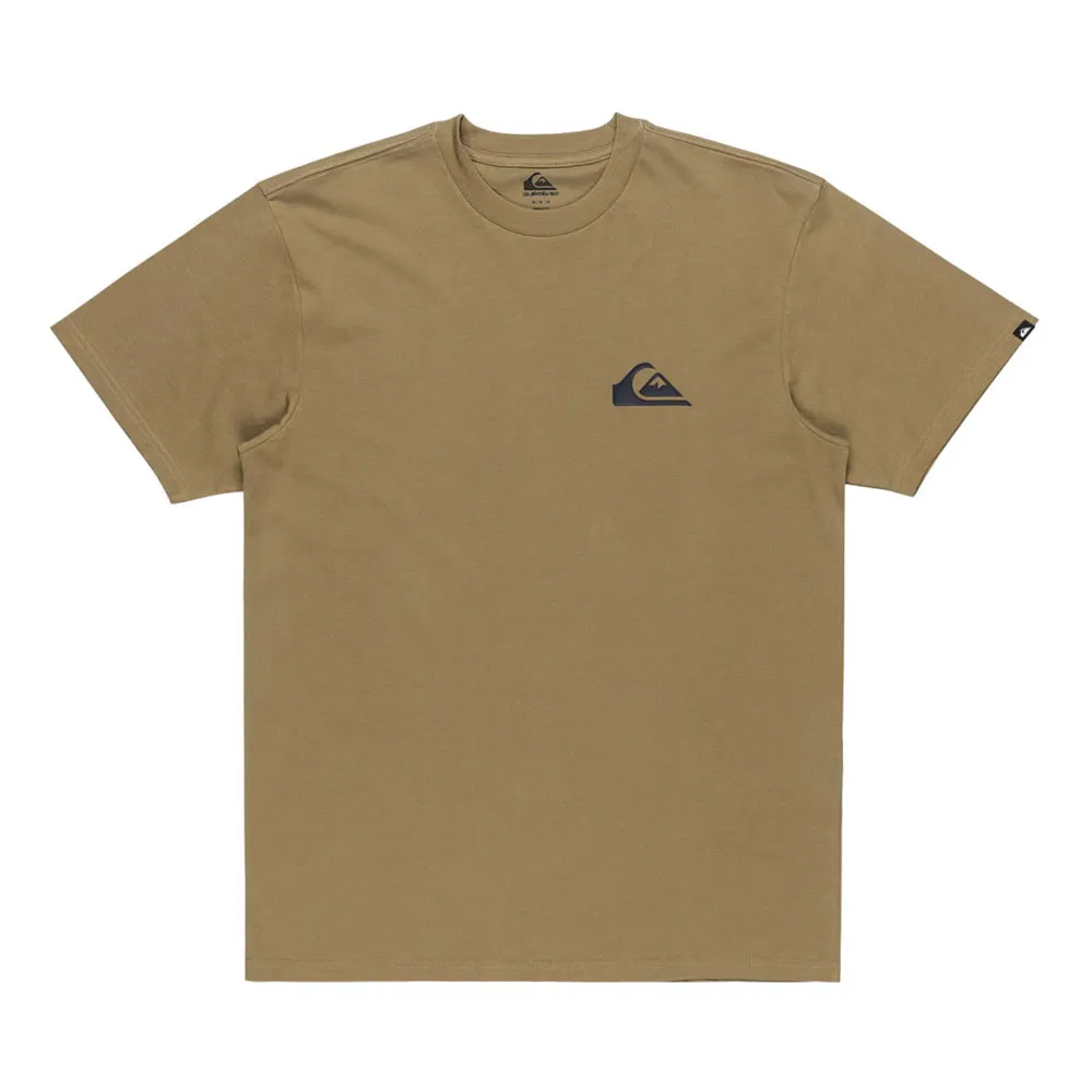 

Футболка с коротким рукавом Quiksilver Ev Mini Logo, коричневый