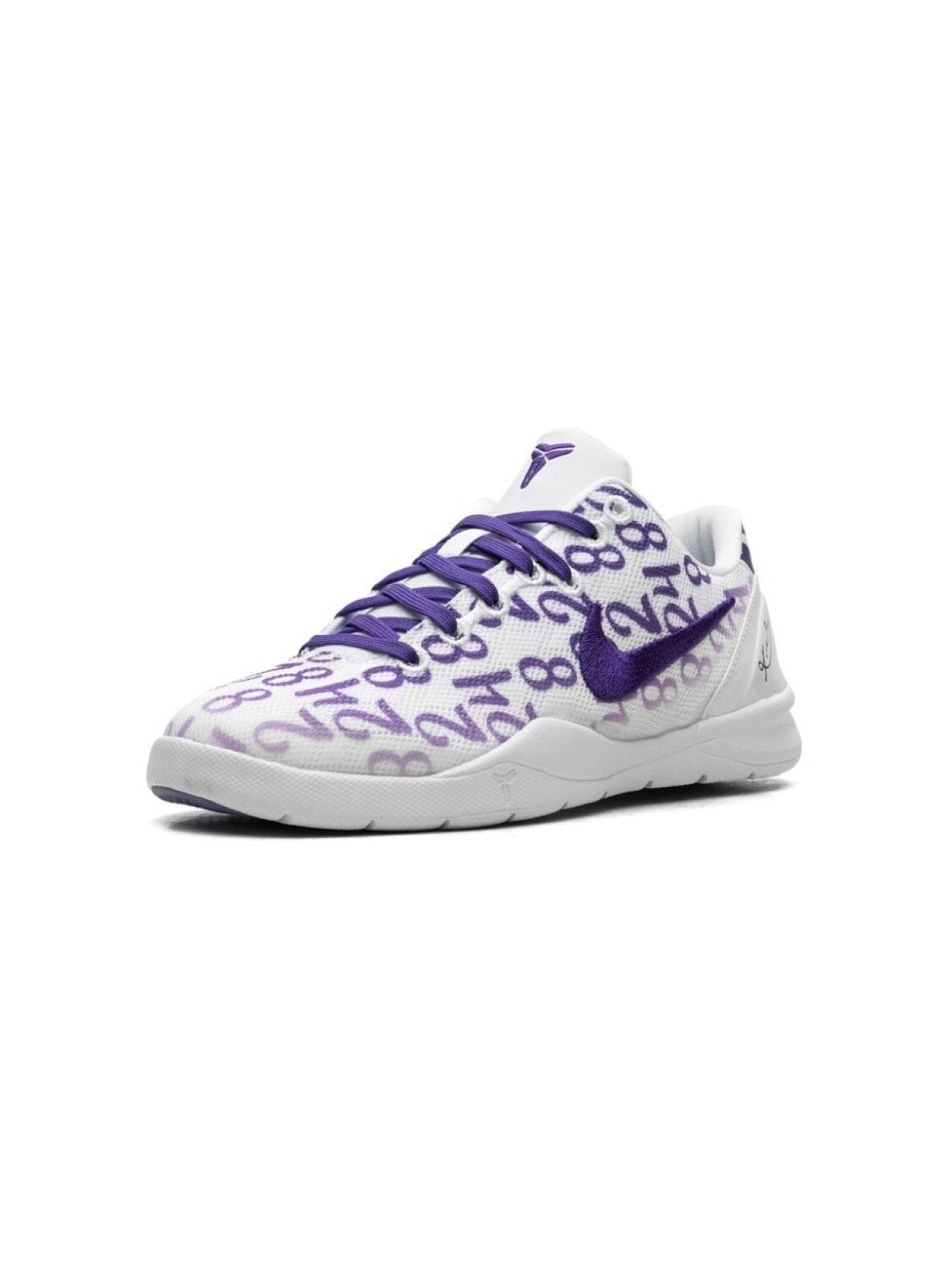 Кроссовки Kobe 8 Protro Halo Nike Kids, белый — фото 4