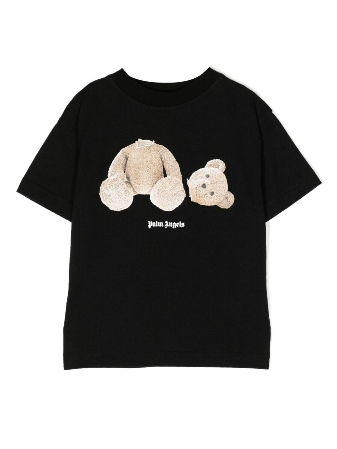 

Palm Angels Kids футболка с принтом Teddy Bear, черный