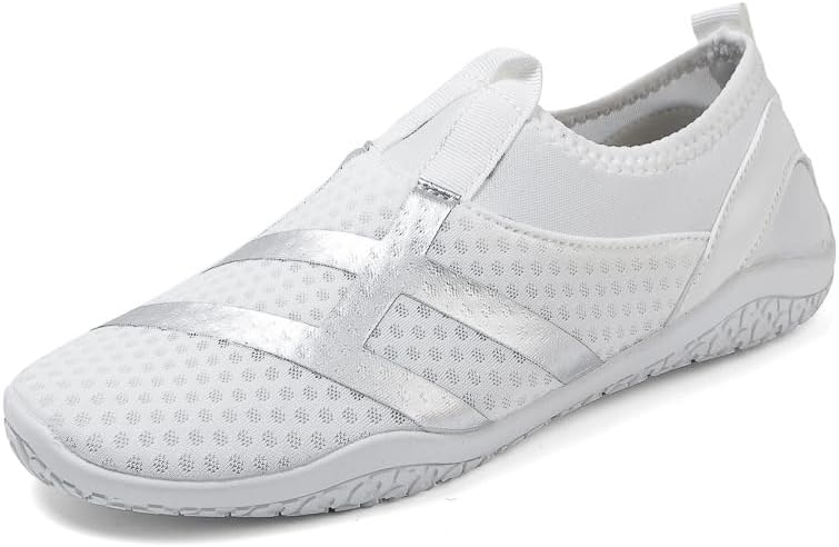 

Мужские водные кроссовки, босоножки с легким процессом надевания, быстро сохнущие, противоскользящие, дышащие, легкие, для аквапарка, походов, прогулок, каякинга, дайвинга, серфинга Soft Time Toy, белый