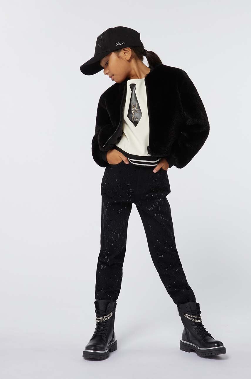 

Леггинсы Karl Lagerfeld для детей, черный
