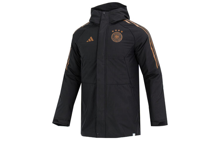 

Стеганая куртка мужская черная Adidas, черный