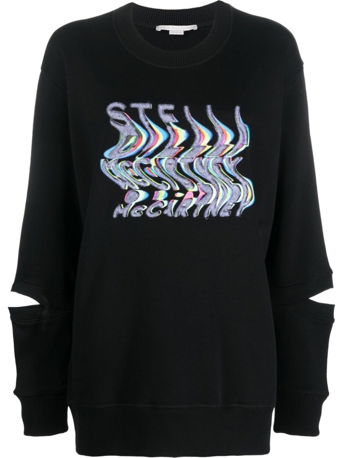 

Stella McCartney толстовка оверсайз с логотипом, черный