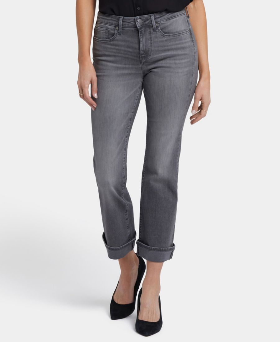 

Женские джинсы-клеш Barbara до щиколотки NYDJ, Harbor Gray