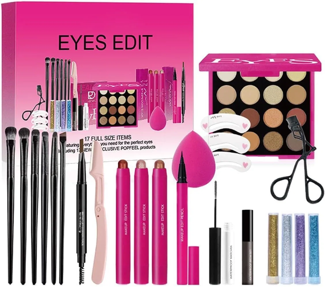 Набор для макияжа глаз Eye Makeup Kit, белый