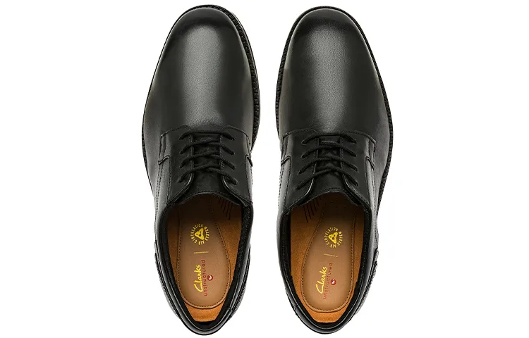 Un Hugh Lace-up Shoes Clarks, черный 2 61683228 — фото 3