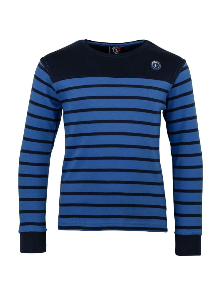 

Лонгслив SCHIETWETTER Auri, Pullover, цвет indigo-navy/weiss