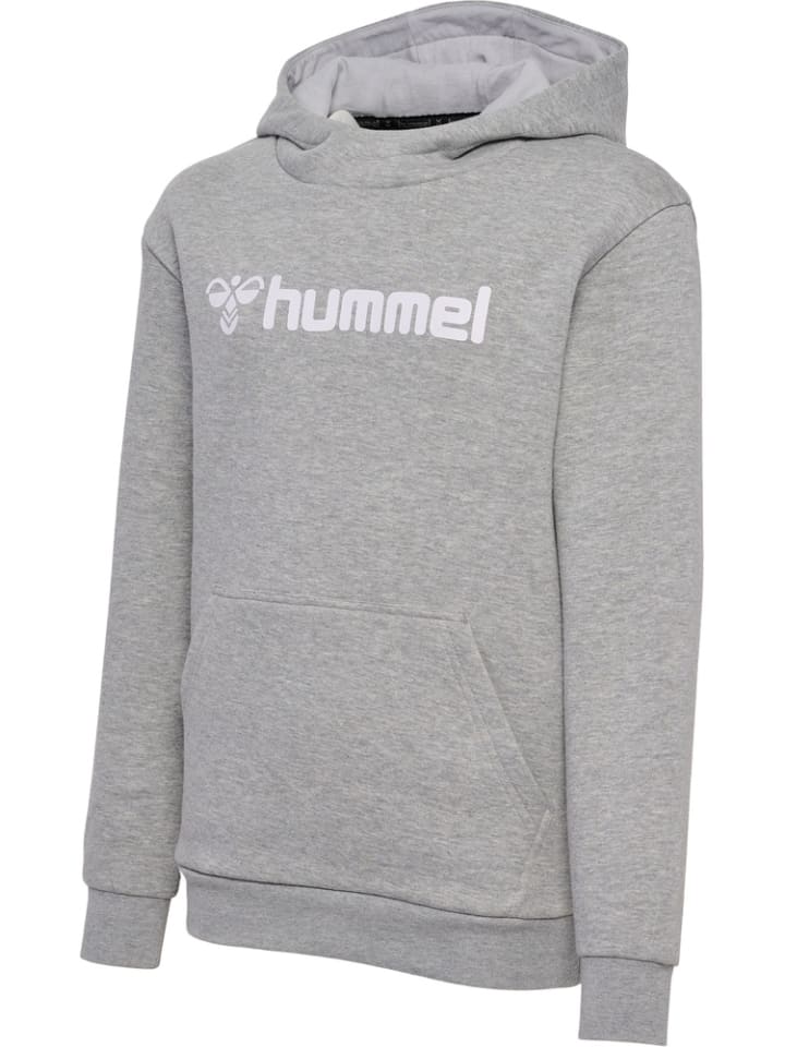 

Hummel Детская толстовка "Hmlmover Cotton Hoodie Kids" серого цвета
