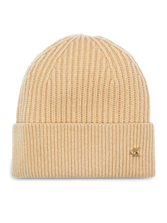 

Шапка Ck Metal Wool Beanie LV04D8032G Calvin Klein, бежевый
