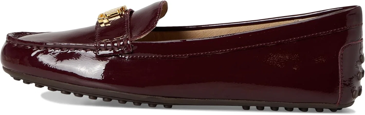 Туфли Lauren Ralph Lauren Men's Barnsbury Driver, Burgundy — фото 4