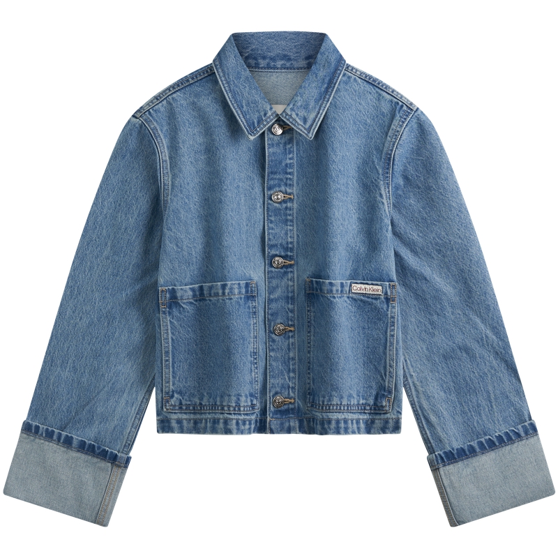 

Calvin Klein Джинсовая куртка женская, WBR-Denim Light Blue