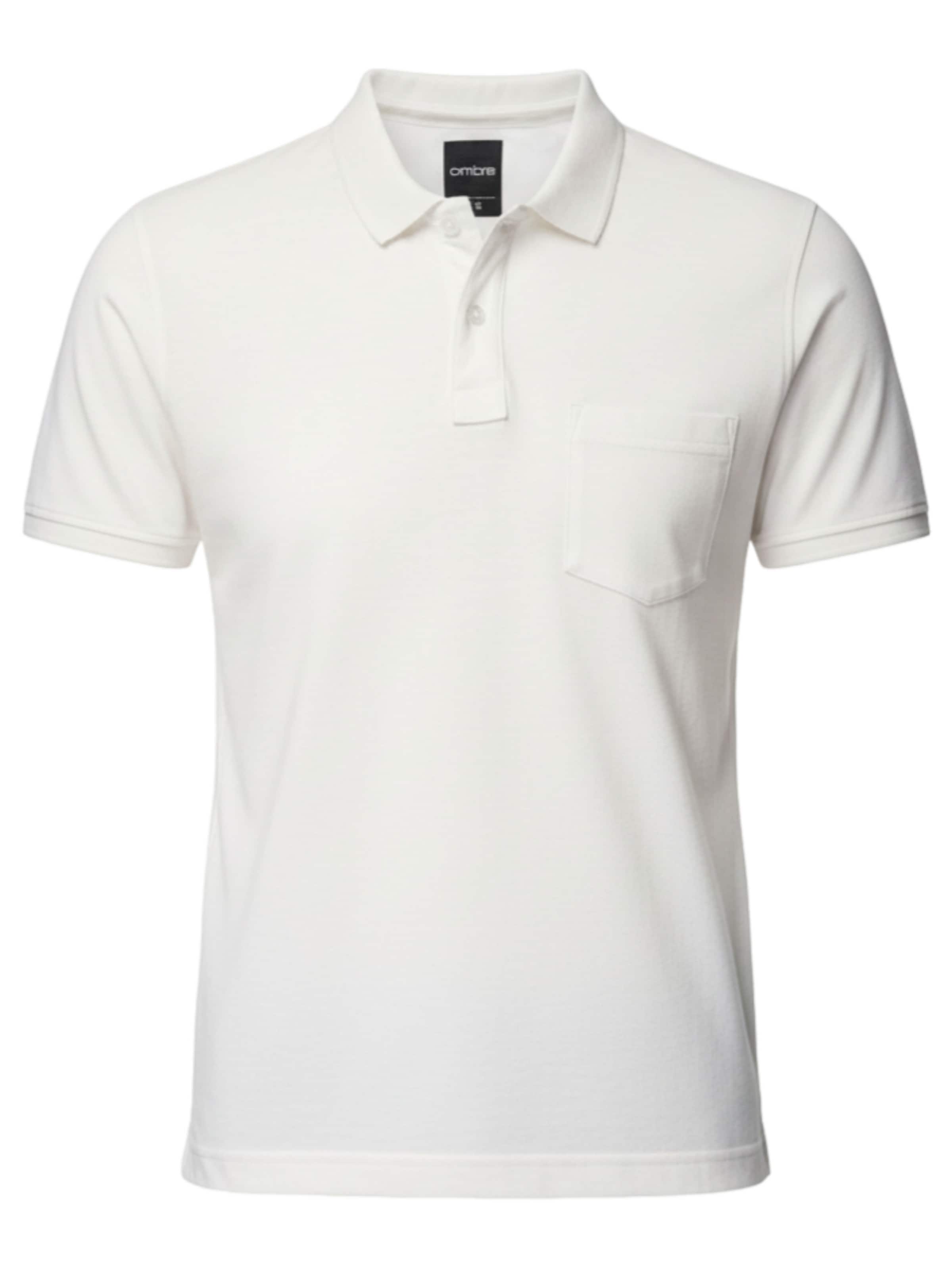 

Ombre Футболка 'OM-POSS-0103' в белом цвете